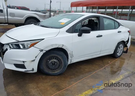 2020 Nissan Versa S Xtronic Cvt from USA, damaged, VIN 3N1CN8DV9LL903681